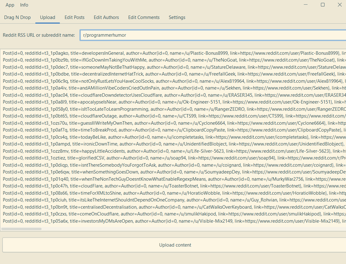 Reddit RSS Reader: screenshot 2